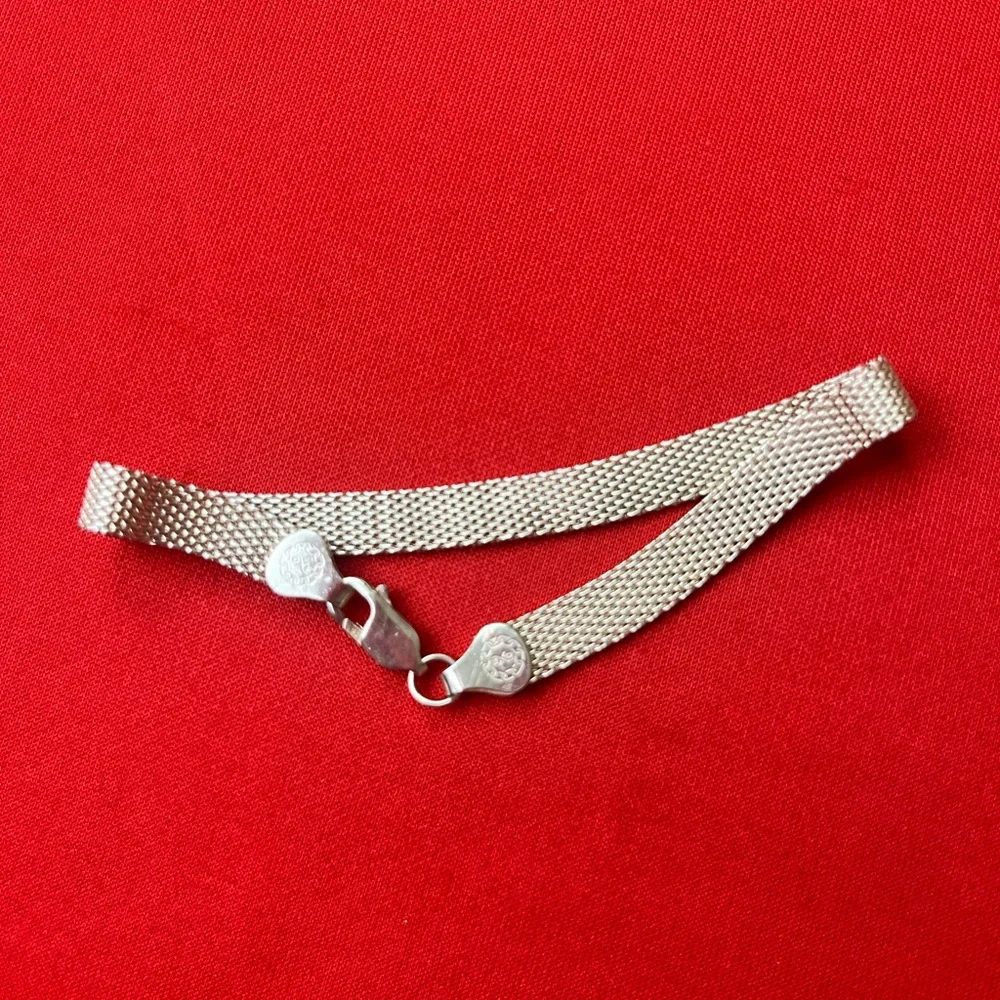 925‎ sterling silver men's bracelet